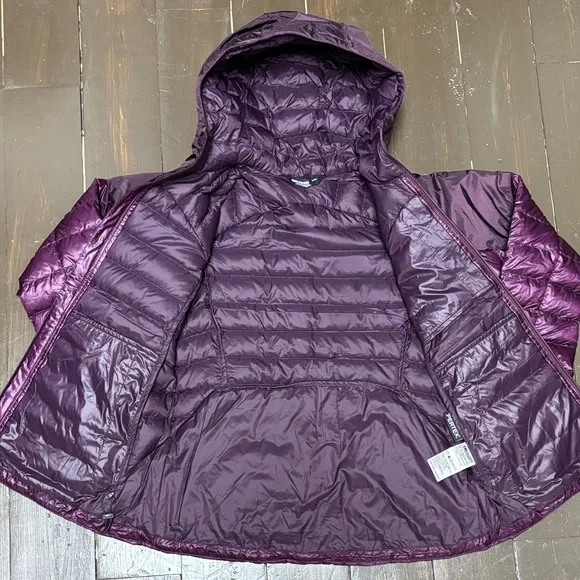 Outdoor Research Women’s Down Hoodie Amethyst Jacket Medium NWT - Picture 5 of 9
